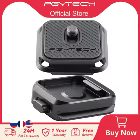 PGYTECH Quick Release Plate Adapter w/Arca Swiss Clamp Camera Mount for Sony/Nikon//DJI Quick Setup 