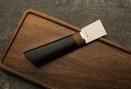Qianyu Third Generation Powder Steel M390 Japanese Leather Cutter Handmade Leather Vegetable Tanned 
