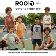 ROO Kids Graphic T-Shirt 100% Cotton