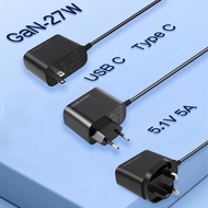 Geekworm Raspberry Pi 5 USB-C Power Adapter, GaN PD 27W Type C Power Supply for Raspberry Pi 5