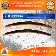 Premium Hybrid Universal Wiper 3 Section Type Front Wiper Blade for Nissan Sentra 2009 - 2015  Nissa