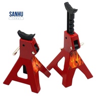 RC Jack Stands,2Pcs 6 Ton RC Car Scale Jack Stands for  SCX10 Wraith TRX4 D90 CC01 RC Quick Release 