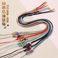 Mambo Rope Concentric Knot Necklace Rope Jade Thread Braided Chinese Knot Mandala Knot Lanyard Hangi