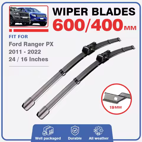 Front Wiper Blades Set For Ford Ranger PX 2011 - 2022 PX1 PX2 PX3 Windshield Window Windscreen Car A