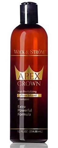 Premium Anti Hair Loss Shampoo -Wick & Ström- NO Minoxidil (Caffeine, Biotin, Saw Palmetto, Aloe...