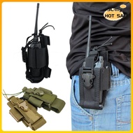 Molle Radio Pouch Walkie Talkie Nylon Waist Pack Belt Bag Pocket  Accessories Storage Bag<sc-my>