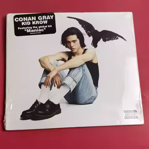 CD Classic Pop Album Conan Gray Music CD Kid Krow Music Record Cosplay Walkman Car Soundtracks Box G
