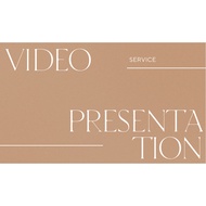 Service Video Presentation for business / post on FB, Instagram or Tiktok