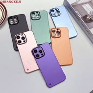 Luxury Ultrathin Phone Cases For Huawei Nova 3i 7 9 10 SE 7i 11 8 Lens Glass Anti-fingerprint Metallic Paint Borderless PC Cover