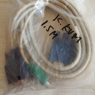 KVM 3 IN 1 Cable Keyboard PS/2 + VGA + MOUSE PS/2 1.5 Meters