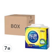 得意 連續抽取式花紋衛生紙  100張  12包  7袋