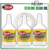 Redline Red Line 75W85 GL-5 Differentials Gear Oil