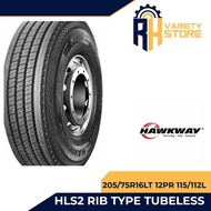 HAWKWAY 205/75R16LT 12PR 115/112L HLS2 HEAVY DUTY TIRES 205/75R16