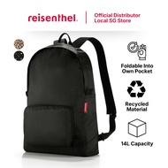 Reisenthel Mini Maxi Rucksack - 14L Foldable Water-Repellent Travel Work School Backpack Bag