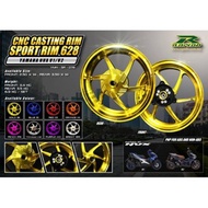 Yamaha NVX V1/V2 Rapido CNC CASTING RIM SPORT RIM 628 (F-2.50-14 R-3.50-14)