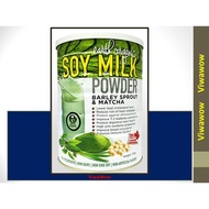 Earth Organic Soy Milk Powder- Barley Sprout &amp; Matcha (700g)