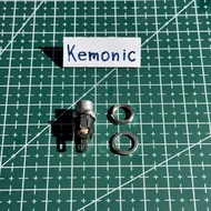 1 pcs Iron Thread Round Dc Socket Iron 3p Socket 3 pin