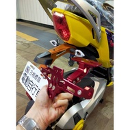 Taiwan Shipment License Plate Holder Aluminum with Light 12v Warrior Wolf Unicorn Electric Vehicle M