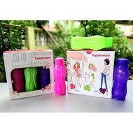 9'2002 Eco Bottle Tupperware 310ml/ Eco Bottle Neon 310ml/Tupperware Mini Eco Bottle 310ml + Gift Bo