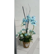 Gubahan bunga siap pasu flower decor with vase bunga hiasan meja