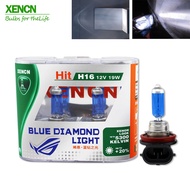 2Pcs H16 19 วัตต์ Xencn หลอดไฟฮาโลเจนหลอดไฟ LED สีขาว 12V 5300K