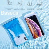 Baseus IP68 Waterproof Case For iPhone XR Huawei P30 Samsung S10 Xiaomi Phone Pouch Bag