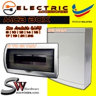 TC PVC MCB DB Box 8way | 10way| 12way | 14way | 17way | 21way AND 26way PVC MCB Box / Consumer PVC B