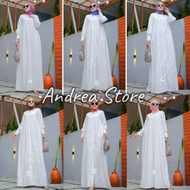 Ayse DRESS SERIES RAYA / DRESS WHITE RAYA / AYSE WHITE PUTIH RAYA