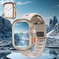 2pcs/Set 2025 Summer New Hot Selling TPU Soft Hollow Frame Full Coverage Protective Watch Case And S