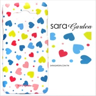【Sara Garden】客製化 手機殼 Samsung 三星 A8Plus A8+ 2018 滿版愛心 曲線 手工 保護殼 硬殼
