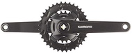 Altus FC-MT101-B2 Crankset - 175mm, 9-Speed, 36/22t, Riveted, Square Taper JIS Spindle Interface, Bl