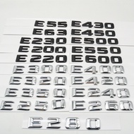Trunk Emblem Badge Logo For Mercedes Benz W210 W211 E43 E53 E63 E55 E200 E220 E250 E280 E320 E350 E4
