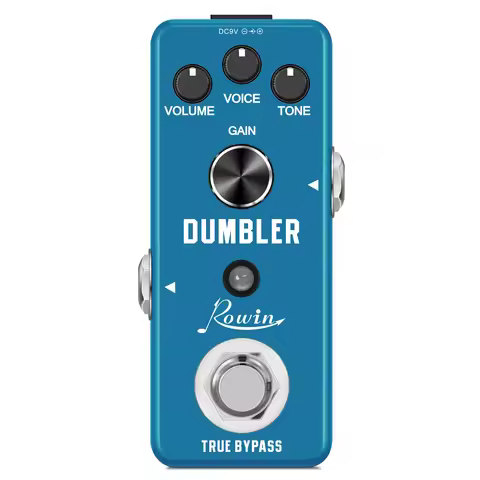 Rowin Guitar Pedals Mid Low Distortion Based On Zen-driver Dumbler Effect Pedals Dumbal Dumble Drive