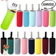 UMISTYDREAM9IQ0 Water Bottle Cover Useful Pouch Portable Glass Bottle Cover