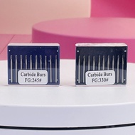 Dental Surgical Carbide Burs Tungsten Steel Bur FG # 330 FG #245  Friction Grip Drills fit High Spee