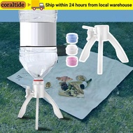 CORALTIDE Water Dispenser, Outlet Water Outlet Bracket Water Bottle Faucet, 4L-6.5L Bottled Water Br