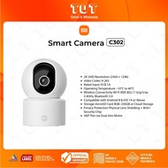 Xiaomi Smart Camera C302 | 3MP UHD resolution | Wi-Fi 6 I 360° pan I Two-way voice calling I Bluetoo