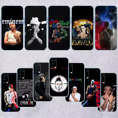 IM28 Eminem Transparent Phone Case for Motorola Moto G7 G8 G9 G84 G85 G73 G24 G15 Z2 Play Power Plus