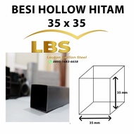 Besi Hollow Hitam 35 x 35