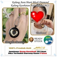 Original [Terbaru] Kalung Mci | Kalung Aura Heart Black Diamond |