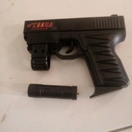 M2000L Mainan Handgun Spring Kokang Glock Tactical dCobra Pistol