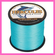 HERCULES PE Line Fishing Line 4-Strand Braided 15 Colors Fishing Line Long Cast PE X4 Line Strong To