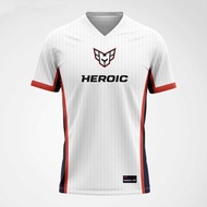 Heroic Esports Team CSGO2 Jersey For Men's Summer Breathable Short Sleeve Esports Game T-shirts