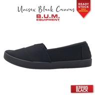 MC3 BUM Black School Shoe B39185 / B39186 Unisex Canvas Shoes