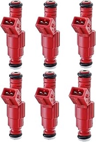 0280155735 6Pcs Fuel Injectors Compatible for Explorer 1997-1998 Compatible for Ranger Aerostar 1997