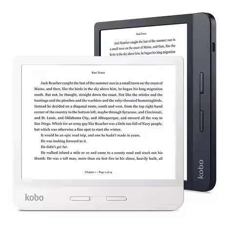 7 inch KOBO Libra H2O e-Reader ebook 300PPI N873 IPX8 Waterproof Carta HD EInk screen ComfortLight P