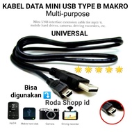 Kabel Cas Data Mini Usb Type B For Hard disk Casan Makro V3 hp Nexian Mito Esia Charger Speaker MP4