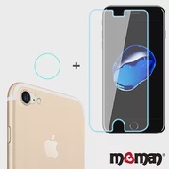 Mgman iPhone7 4.7吋 9H抗刮鋼化螢幕玻璃保護貼+鏡頭貼組