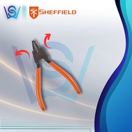 SHEFFIELD External Circlip Pliers Bent Nose 170mm (7") Snap Ring Playar Needle Retaining Clip Tool