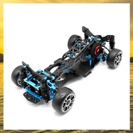(P U T L)DIY RC Car Rear-Drive Drift Racing Frame for 1/10 Mini-Size RC Car Frame Drift Car Kit Vers